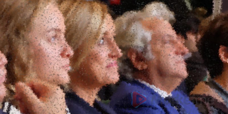 faces spectators audience