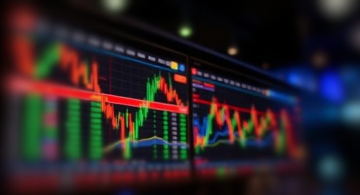 shares trading graph