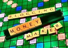 Blogging Scrabble Letters