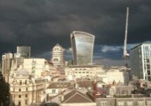 london grey skyline buildings commercial