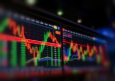 shares trading graph